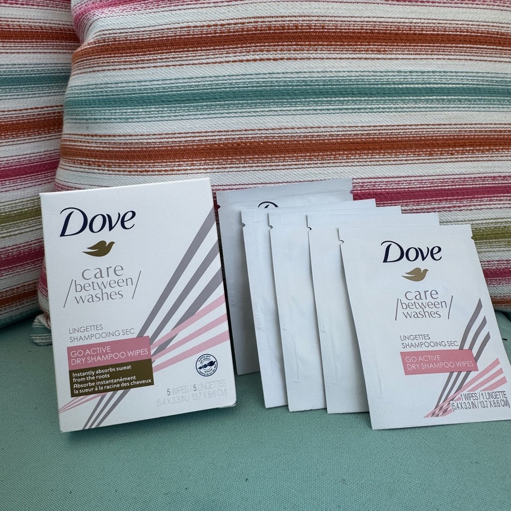 Dove Dry Shampoo Wipes